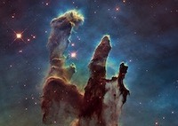 Pillars of Creation (credit: NASA, ESA/Hubble and the Hubble Heritage Team)